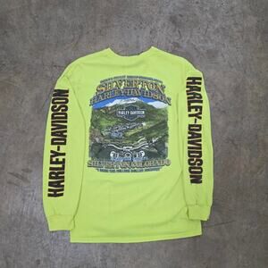 Harley Davidson Long Sleeve Spell-Out